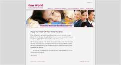 Desktop Screenshot of neworldinsure.com